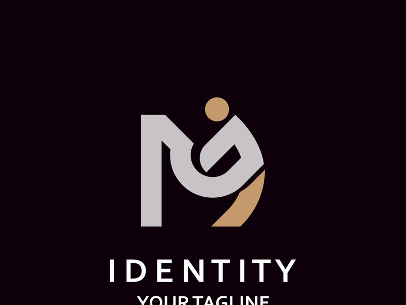 Letter MJ logo simple design for business and company identity vector template