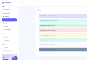 MatDash Free Bootstrap Admin Dashboard Template