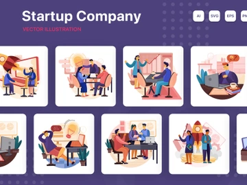 M225_Startup Illustrations preview picture