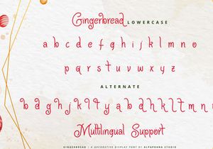 Gingerbread - Display Font