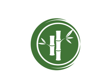 Bamboo vector icon illustration preview picture