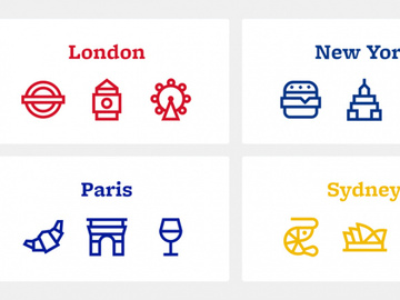 Citysets: A free collection of city-based icons preview picture