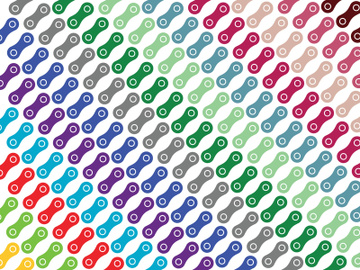 Chain pattern wallpaper background vector preview picture