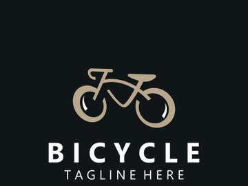 Bicycle icon template design inspiration. Bicycle store Quality symbol vector preview picture