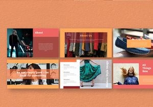 Hot Color Keynote Template