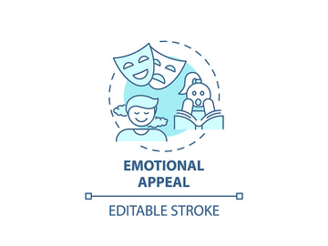 Emotional appeal concept icon preview picture