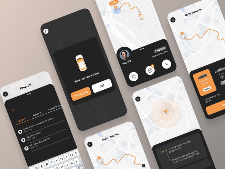 Taxi Booking App #6