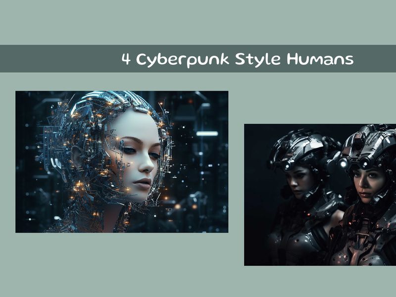 Cyberpunk Style Humans