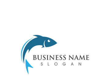 Fish logo and symbol vector symbols preview picture