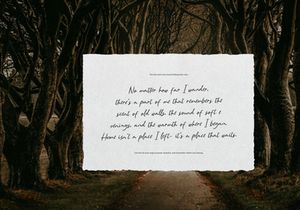 Single Whimney | Handwritten Script