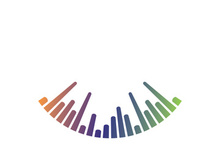 Equalizer Sound waves vector illustration design template