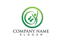 Health life people tree leaf green logo