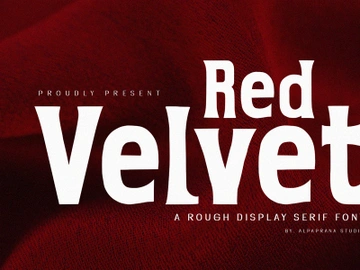 Red Velvet - Serif Font preview picture