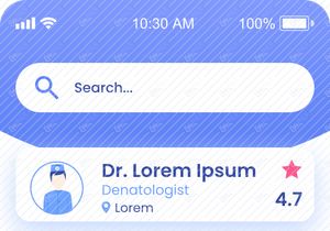 Medicine Doctor Flat App Design Figma Source File