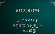 The Moriarty - Elegantes klassisches Schriftart