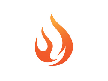 Fire Flame logo designs  Fire logo template  Logo symbol icon preview picture