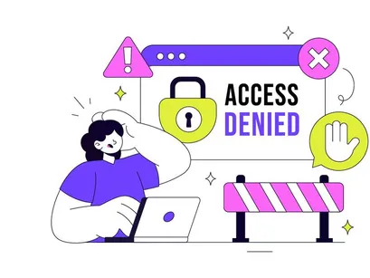 10 Access Denied Illustration