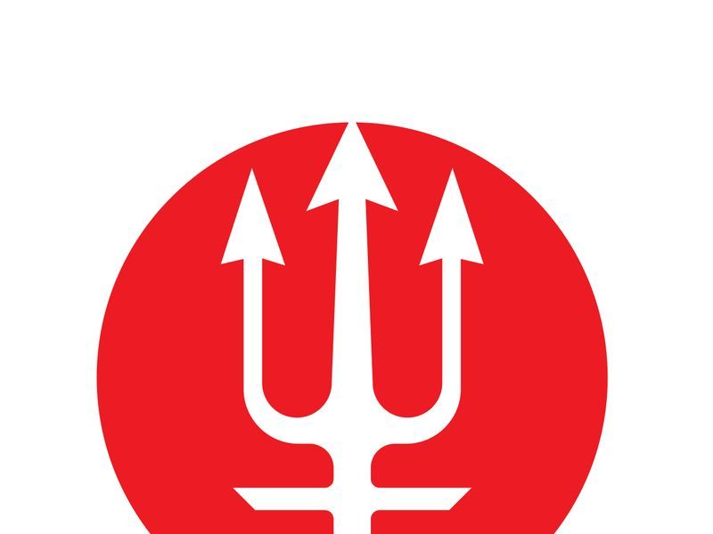 Mystic Trident Emblem Of Power magic trisula