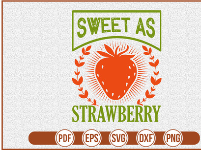 Sweet As Strawberry