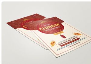 Chinese New Year Festival Flyer