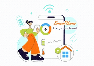 10 Smart Home Energy Illustration