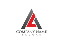 A letter logo initial name