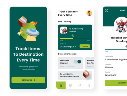 Pista - Tracking Item Mobile App