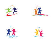 Kids concept illustration design