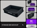 Storage Bin Mockup