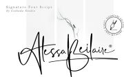 Alessa Beilaire Free Deluxe Edition Font