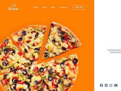 Pizza Online Delivery Website