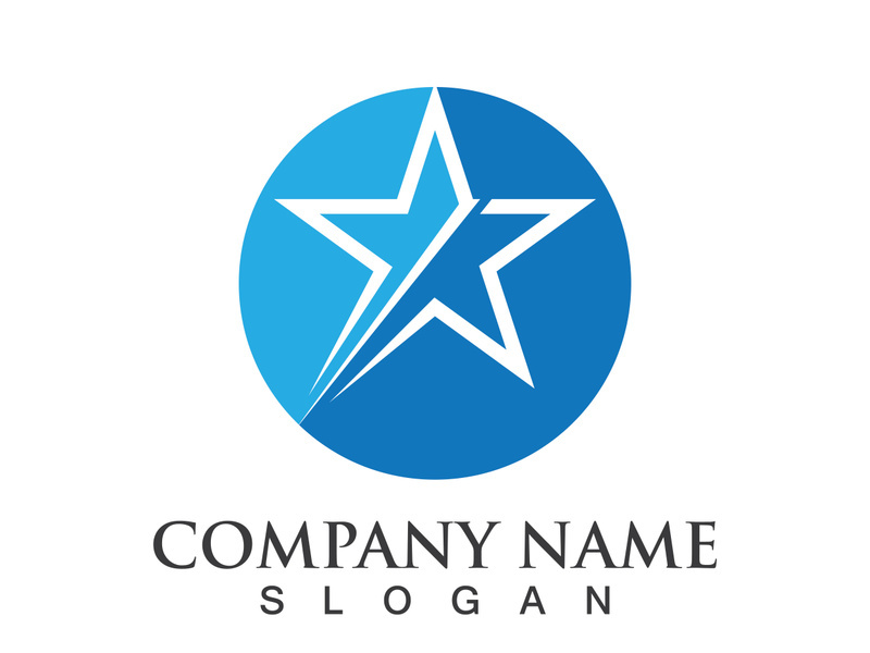 star vector icon illustration design template