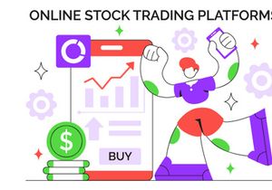 10 Stock Trading Platforms Illustration