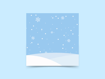 Background design of snow falling winter season preview picture