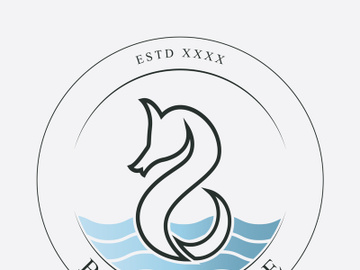 Sea horse logo preview picture