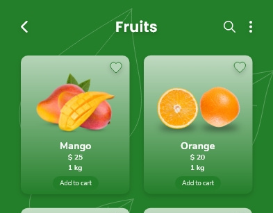 Online Grocery Shopping Mobile App for Android