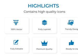 60+ Business Colored Line Icons