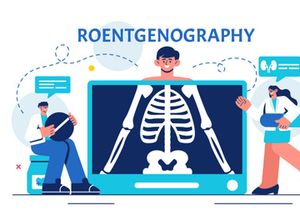 18 Roentgenography Vector Illustration