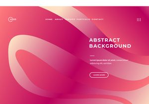 Minimalist Abstract Gradient Colorful Wave Background
