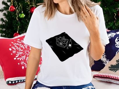 Wine cheese picnic basket sketch on black chalkboard texture