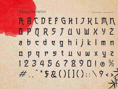 Nettore | Japanese Typeface