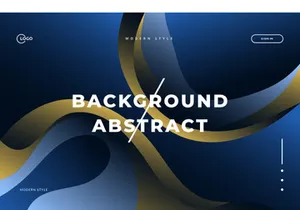 3d Abstract Background Gradient Blue