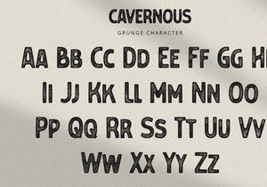 Cavernous - Rough Display