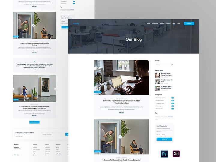 Blog Concept Page