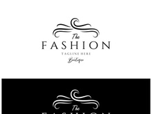 Simple clothes hanger logo details with creative design.for business, boutique, fashion, lifestyle, beauty, wardrobe, wedding dress, clothing store