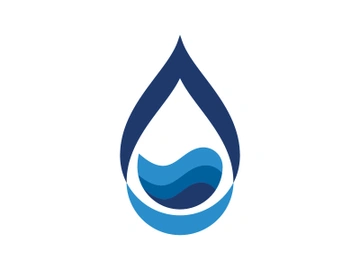 Water drop Logo illustration preview picture