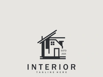 Home Interior logo building design template architecture unique styles preview picture
