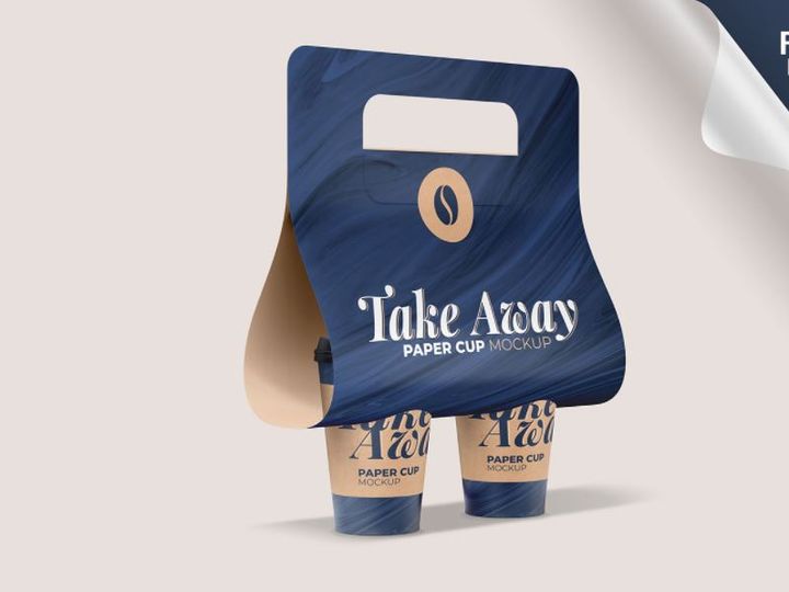 Take Away Paper Cup Mockup