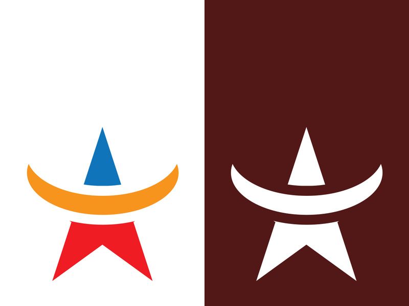 Star icon template vector illustration design