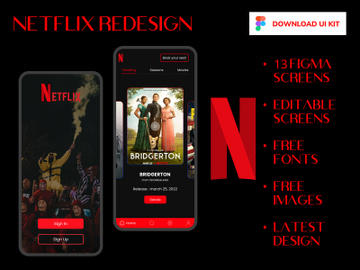 Netflix Redesign preview picture